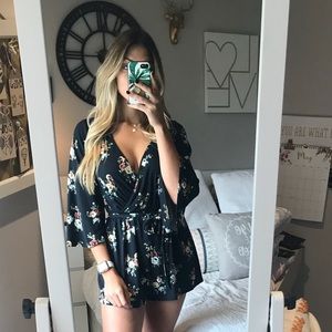 Floral Romper